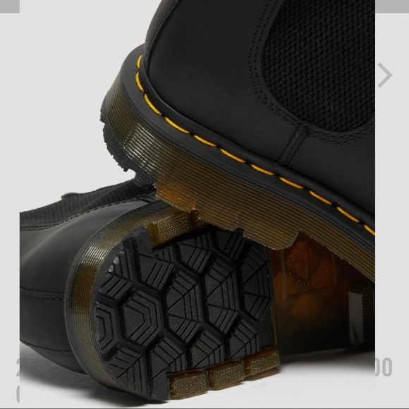 DR. MARTENS DOCS DM’s 2976 WINTERGRIP CHELSEA BOOTS BLACK SNOWPLOW UK 11 US 12 - Picture 8 of 12